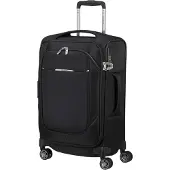 Samsonite Re-Lite Trolley mit 4 Rollen erweiterbar 55cm, Valise, Noir