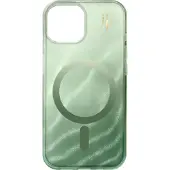IDEAL OF SWEDEN Coque Clear MagSafe pour Apple iPhone 16e / 15 / 14 / 13 - Sage Green