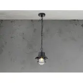 Elstead Lighting Lampe suspendue d'extérieur Copenhagen E27 60W Elstead industrial