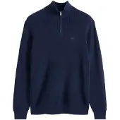 Levi's Pull-over 'Housemark Quarter Zip Sweater' bleu marine