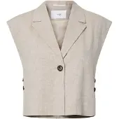 Y.A.S Gilet de costume 'YASUsuma' sable