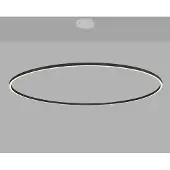 Lyora Lampe pendante de conception Compass Ø 200cm noir