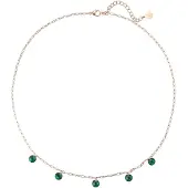 Hey Happiness Chaîne 'Green Glow' or rose / vert