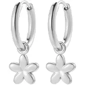 Hey Happiness Boucles d'oreilles 'Daisy Bold' argent