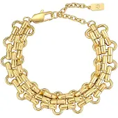 Hey Happiness Bracelet 'Interlocking' or