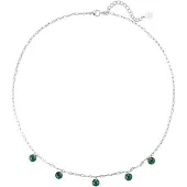 Hey Happiness Chaîne 'Green Glow' vert / argent