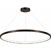 Lyora Lampe pendante de conception Orbit bronze