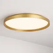 Lyora Lumière de plafond élégante Prisma or Ø 45cm