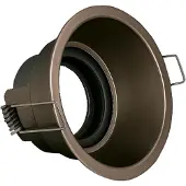 Lyora Projecteur encastré Vela 3 Bronze IP65