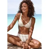 LASCANA Bas de bikini crème