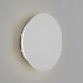 Lyora Lampe murale de conception Odeon Ø 30cm de blanc