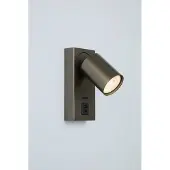 Lyora Lampe de chevet Moon 1 Bronze avec USB
