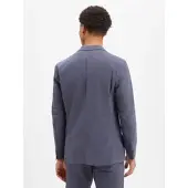 Nils Sundström Veste de costume indigo