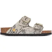 Birkenstock Mule 'Arizona' écru / anthracite