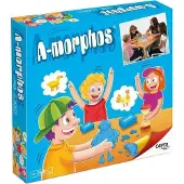 Halay Jeu de société A-Morphos de Cayro avec pâte à modeler – Deviner et créer des formes de manière créative