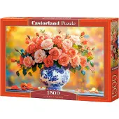 Castorland Puzzle « Roses d'été » - 1 500 pièces - Puzzle pour adultes