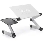 Huismerk Table réglable - - Omnible - Aluminium - Pliable - Multi-positions