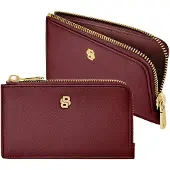 HUGO BOSS Femmes, Portefeuille, Signature Lady Card Holder, Rouge