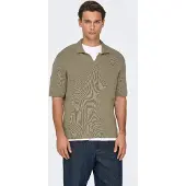 Only & Sons Pull-over 'ONSTravis' marron chiné