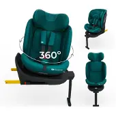 Kinderkraft Siège auto I-360 2 PLUS i-SIZE 40-150cm Vert (Siège pour enfant, Norme ECE R129/i-Size)