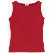 Bonprix Top cintré en coton extensible