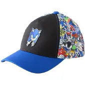 Next Chapeau 'Sonic The Hedgehog' bleu roi / jaune / noir / blanc