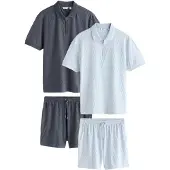 Next Survêtement bleu clair / anthracite