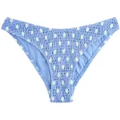 Next Bas de bikini bleu clair / blanc
