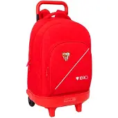 Safta Sevilla Fc 33l Wheeled Backpack Rouge Enfants
