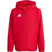Adidas Entrada 26 All Weather Jacket Rouge 5-6 Years Enfants