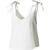 About You Haut 'Danika' vert pastel / blanc