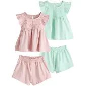 Next Pyjama menthe / rose