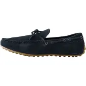 Next Mocassin camel / bleu foncé
