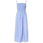 Pieces Robe d’été 'PCPhilipa' bleu clair / noir / blanc