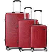 Benzi Ensemble de bagages rouge
