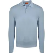 Suitable Polo Coton Compact Bleu Acier