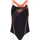 Speedo Medley Logo Swimsuit Noir 11-12 Years Fille