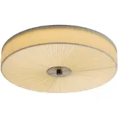 Halo Design Plafonnier , STRING, dimmable, Beige, Salon / séjour, Tissu / textile, Design