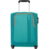 American Tourister trolley Sea Seeker Upright Underseater TSA Trolley Aqua Green turquoise 45cm
