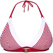 JOOP! Hauts de bikini ' Streifen ' rouge / blanc