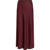 Vila Ellette High Waist Midi Skirt Violet 42 Femme