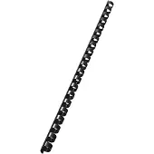 Leitz ComBIND - 10 mm - 32 cm - 21 anneaux - A4 (210 x 297 mm) - 65 feuilles - noir - 100 unités peigne de reliure en plastique