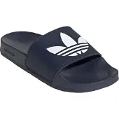 Adidas Mule 'Adilette Lite' bleu foncé / blanc