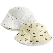 Next Chapeau marron / jaune / blanc