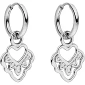 Purelei Boucles d'oreilles 'Heart' argent