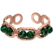 Purelei Bague 'Harmony' or rose / vert