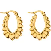 Purelei Boucles d'oreilles 'Glowy' or