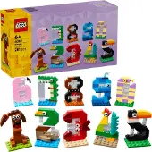 LEGO Birthday Numbers Construction Game 281 Pieces Multicolore Enfants