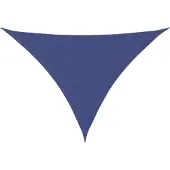 vidaXL Voile de parasol Tissu Oxford triangulaire 5x6x6 m bleu