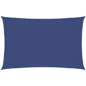 vidaXL Voile de parasol tissu oxford rectangulaire 5x8 m bleu